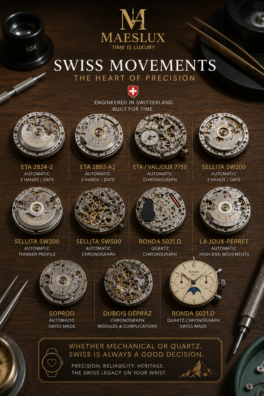 Swiss Watch Movements