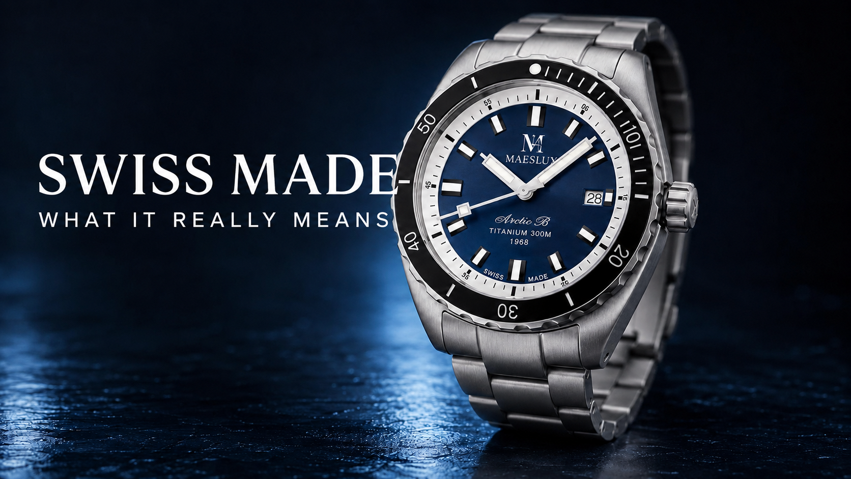 Why Do Some Watches Say "Swiss Made" While Others Say Nothing at All?
